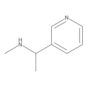 ((1r)-1-(3-Pyridyl)ethyl)methylamine Structure