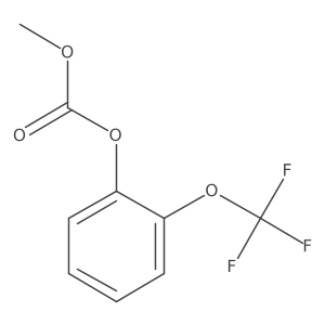 Methyl 2-(trifluoromethoxy)phenyl carbonate结构式
