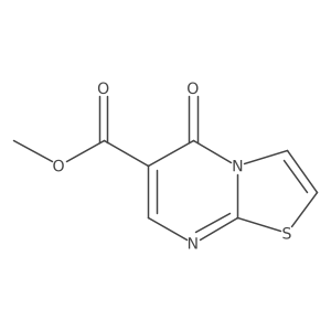 Methyl 5-oxo-5H-thiazolo[3,2-a]pyrimidine-6-carboxylate Structure