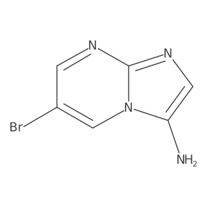 6-Bromoimidazo[1,2-a]pyrimidin-3-amine结构式
