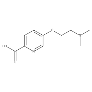5-(2-(Dimethylamino)ethoxy)picolinic acid Structure