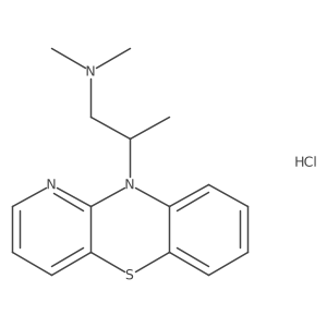 b-Isothipendyl Hydrochloride Salt结构式
