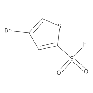 4-Bromothiophene-2-sulfonyl fluoride Structure
