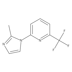 2-(2-methyl-1H-imidazol-1-yl)-6-(trifluoromethyl)pyridine Structure