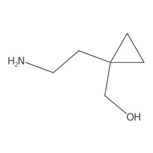[1-(2-Aminoethyl)cyclopropyl]methanol Structure