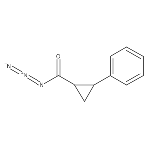 2-Phenylcyclopropanecarbonyl azide结构式
