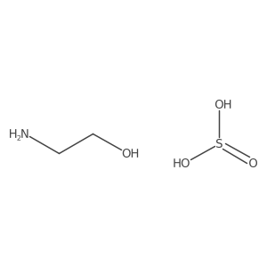 Monoethanolamine sulfite Structure