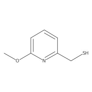 (6-Methoxypyridin-2-yl)methanethiol结构式