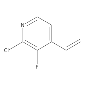 2-Chloro-3-fluoro-4-vinylpyridine Structure