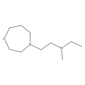 N-ethyl-N-methyl-2-(1,4-oxazepan-4-yl)ethanamine Structure