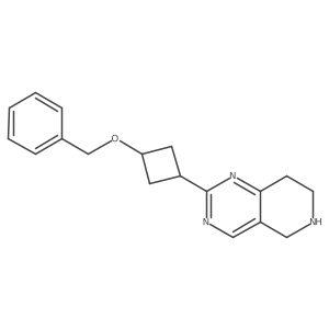 2-(3-(Benzyloxy)cyclobutyl)-5,6,7,8-tetrahydropyrido[4,3-d]pyrimidine Structure
