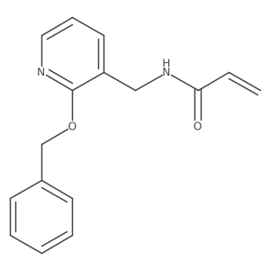 N-{[2-(benzyloxy)pyridin-3-yl]methyl}prop-2-enamide Structure
