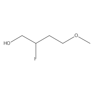 2-Fluoro-4-methoxybutan-1-ol Structure