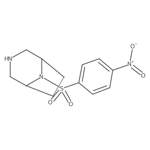 8-(4-Nitrobenzenesulfonyl)-3,8-diazabicyclo[3.2.1]octane Structure
