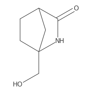 1-(Hydroxymethyl)-2-azabicyclo[2.2.1]heptan-3-one Structure