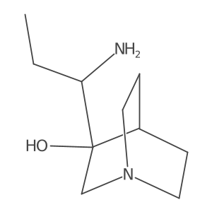3-(1-Aminopropyl)-1-azabicyclo[2.2.2]octan-3-ol Structure
