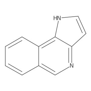 1H-pyrrolo[3,2-c]isoquinoline结构式