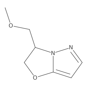 2,3-Dihydro-3-(methoxymethyl)pyrazolo[5,1-b]oxazole Structure