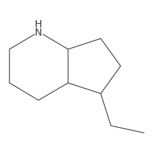1H-1-Pyrindine, 5-ethyloctahydro-, stereoisomer Structure