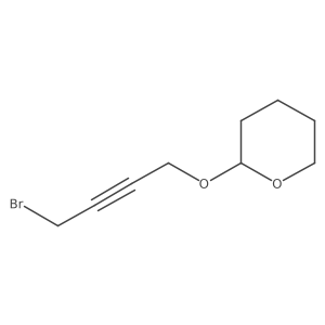 2-(4-Bromo-2-butynyloxy)tetrahydro-2H-pyran结构式