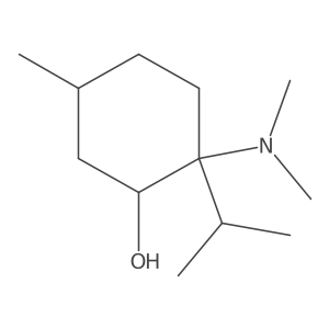 p-Menthan-3-ol, 4-(dimethylamino)-, (+)-neo-结构式