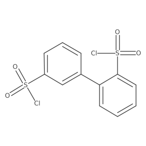 [1,1a(2)-Biphenyl]-2,3a(2)-disulfonyl dichloride Structure