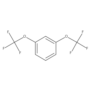 1,3-Bis(trifluoromethoxy)benzene结构式