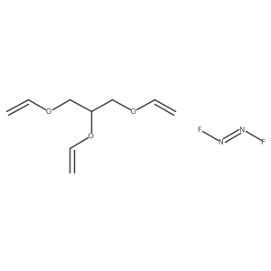 Difluorodiazene;1,2,3-tris(ethenoxy)propane Structure