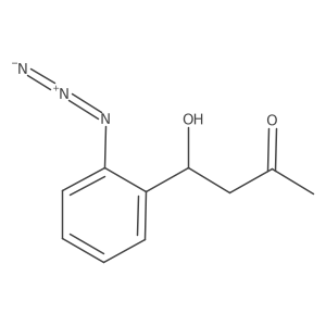4-(2-Azidophenyl)-4-hydroxy-2-butanone结构式