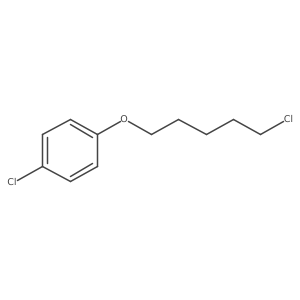 1-Chloro-4-((5-chloropentyl)oxy)benzene结构式