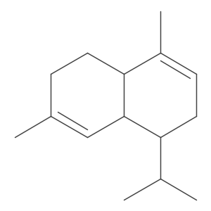 (A+/-)-alpha-Cadinene结构式