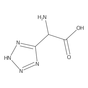 tetrazol-5-yl-glycine-(RS) Structure