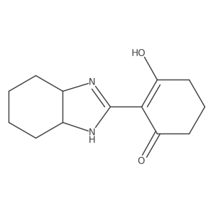 2-(octahydro-2H-benzimidazol-2-ylidene)cyclohexane-1,3-dione Structure