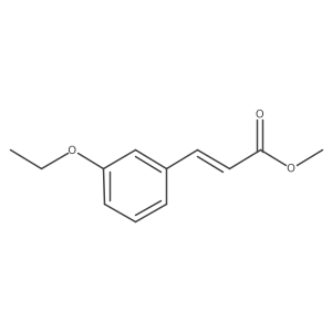 Methyl (E)-3-(3-ethoxyphenyl)acrylate结构式