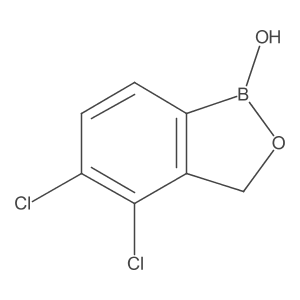 4,5-dichloro-1-hydroxy-3H-2,1-benzoxaborole Structure