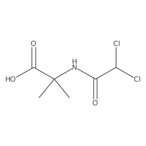 Alanine, N-(dichloroacetyl)-2-methyl-结构式