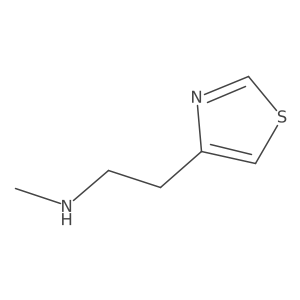 Methyl[2-(1,3-thiazol-4-yl)ethyl]amine结构式
