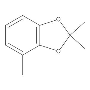 2,2,4-trimethyl-1,3-benzodioxole Structure