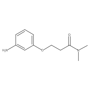3-(3-aminophenoxy)-N,N-dimethylpropanamide Structure