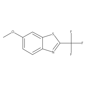 6-Methoxy-2-(trifluoromethyl)benzo[d]thiazole Structure