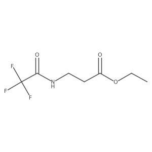 Ethyl 3-(trifluoroacetamido)propanoate结构式