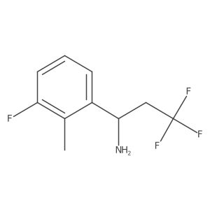 (I+/-S)-3-Fluoro-2-methyl-I+/--(2,2,2-trifluoroethyl)benzenemethanamine结构式