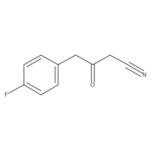 4-(4-Fluorophenyl)-3-oxobutanenitrile Structure