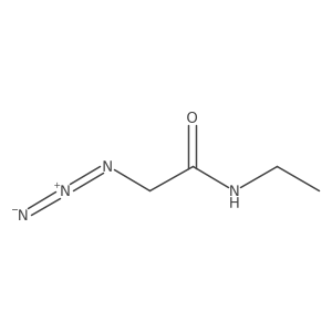 2-azido-N-ethylacetamide结构式
