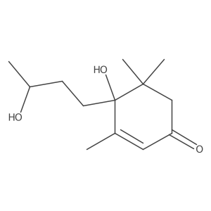 (S)-4-Hydroxy-4-((S)-3-hydroxybutyl)-3,5,5-trimethylcyclohex-2-en-1-one Structure