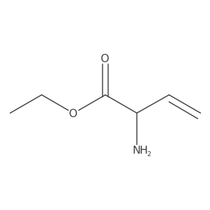 Ethyl 2-aminobut-3-enoate Structure
