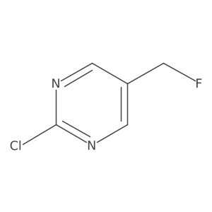 2-Chloro-5-(fluoromethyl)pyrimidine Structure