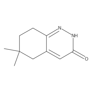 6,6-Dimethyl-2,3,5,6,7,8-hexahydrocinnolin-3-one Structure