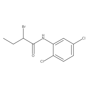 2-Bromo-N-(2,5-dichlorophenyl)butanamide Structure
