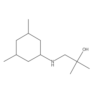 1-[(3,5-Dimethylcyclohexyl)amino]-2-methylpropan-2-ol Structure